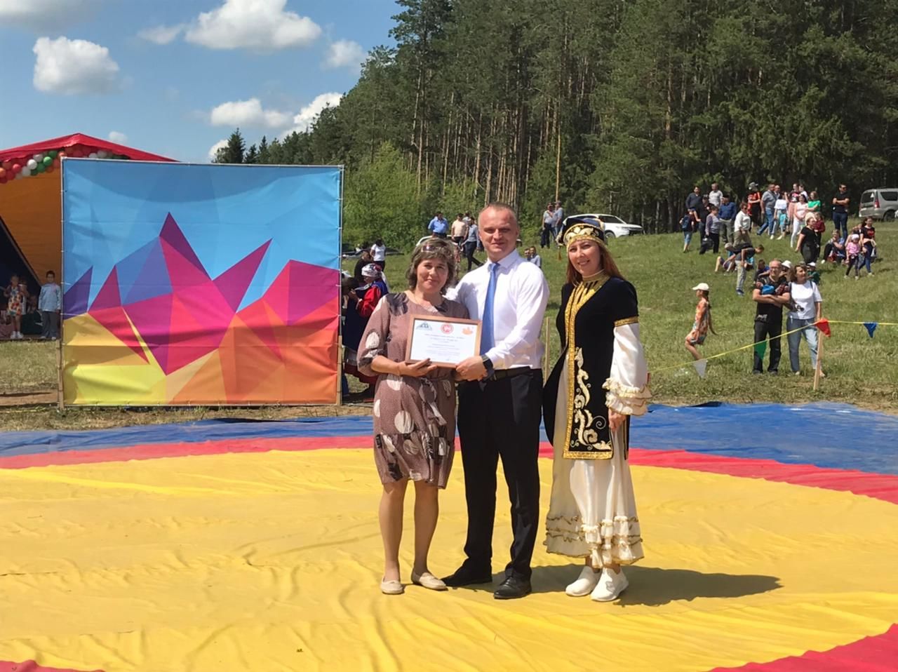 В Ленино-Кокушкино прошел праздник Сабантуй