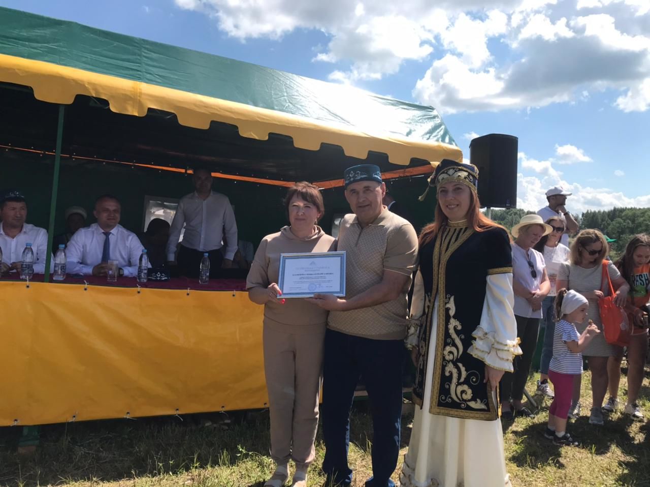 В Ленино-Кокушкино прошел праздник Сабантуй