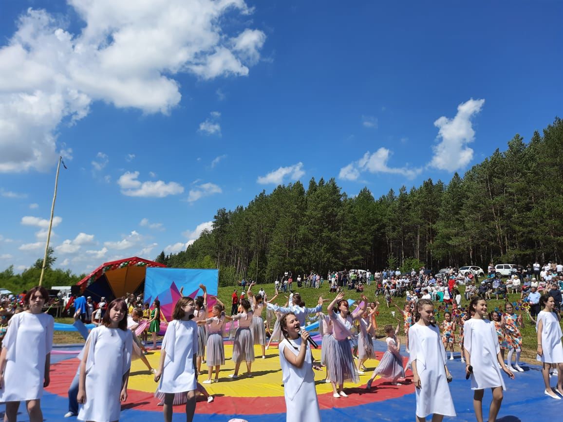 В Ленино-Кокушкино прошел праздник Сабантуй