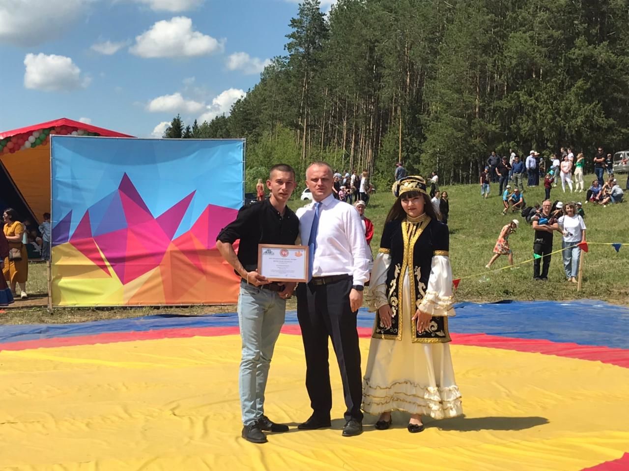 В Ленино-Кокушкино прошел праздник Сабантуй