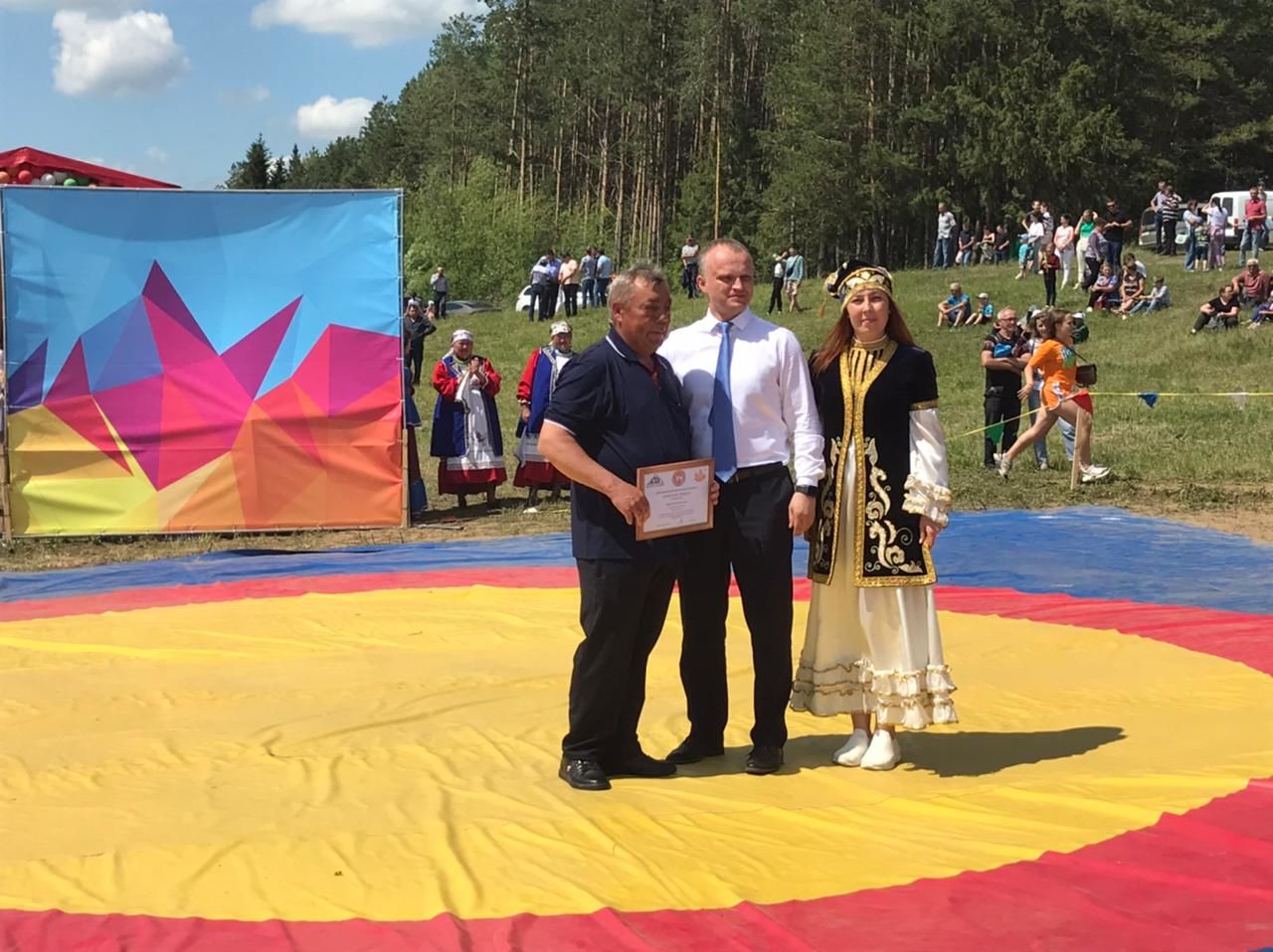 В Ленино-Кокушкино прошел праздник Сабантуй
