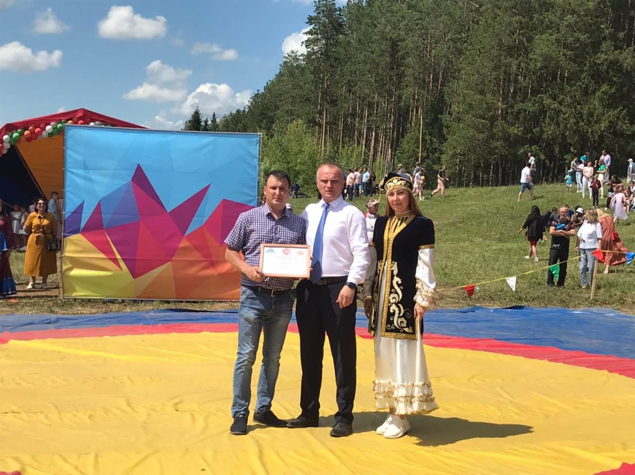 В Ленино-Кокушкино прошел праздник Сабантуй