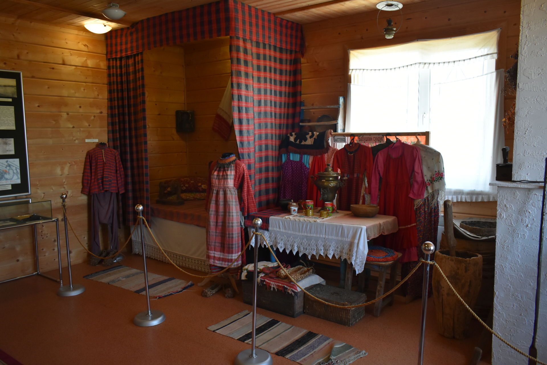 В музее села Альвидино сегодня проводятся групповые экскурсии