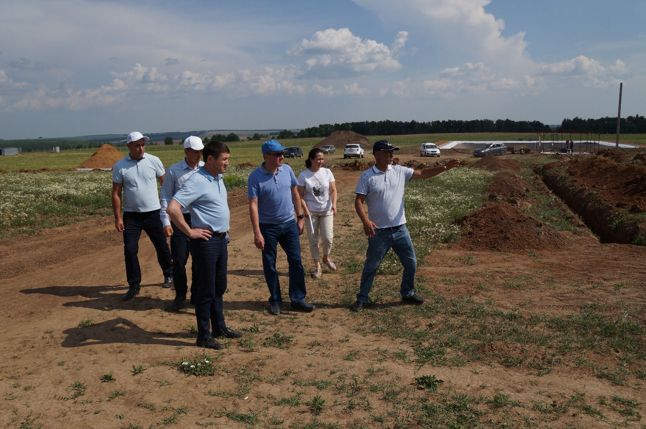 Пестречинский район посетил министр сельского хозяйства и продовольствия РТ Марат Зяббаров