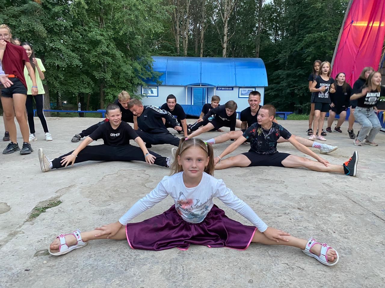В лагере Чайка состоялся танцевальный марафон Стартинейджер - 2021
