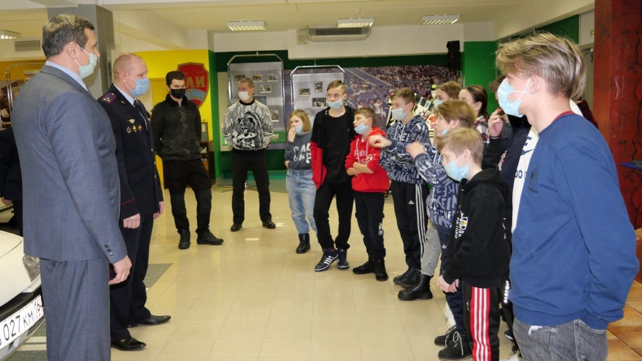 Управление ГИБДД МВД по Республике Татарстан посетили воспитанники Чистопольского детского дома