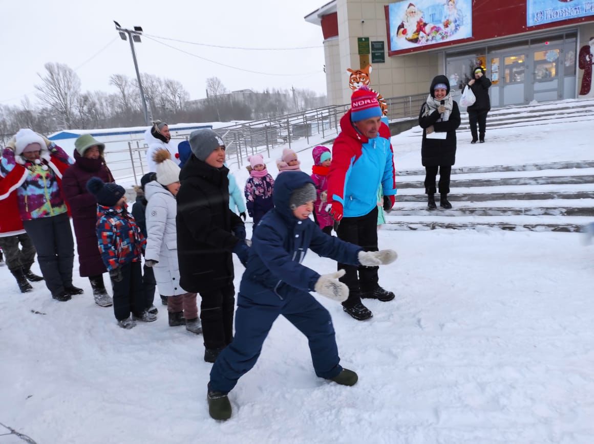 В Пестречинском районе продолжаются зимние забавы
