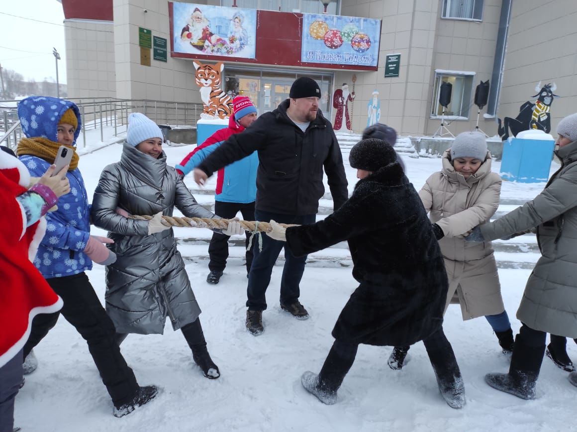 В Пестречинском районе продолжаются зимние забавы