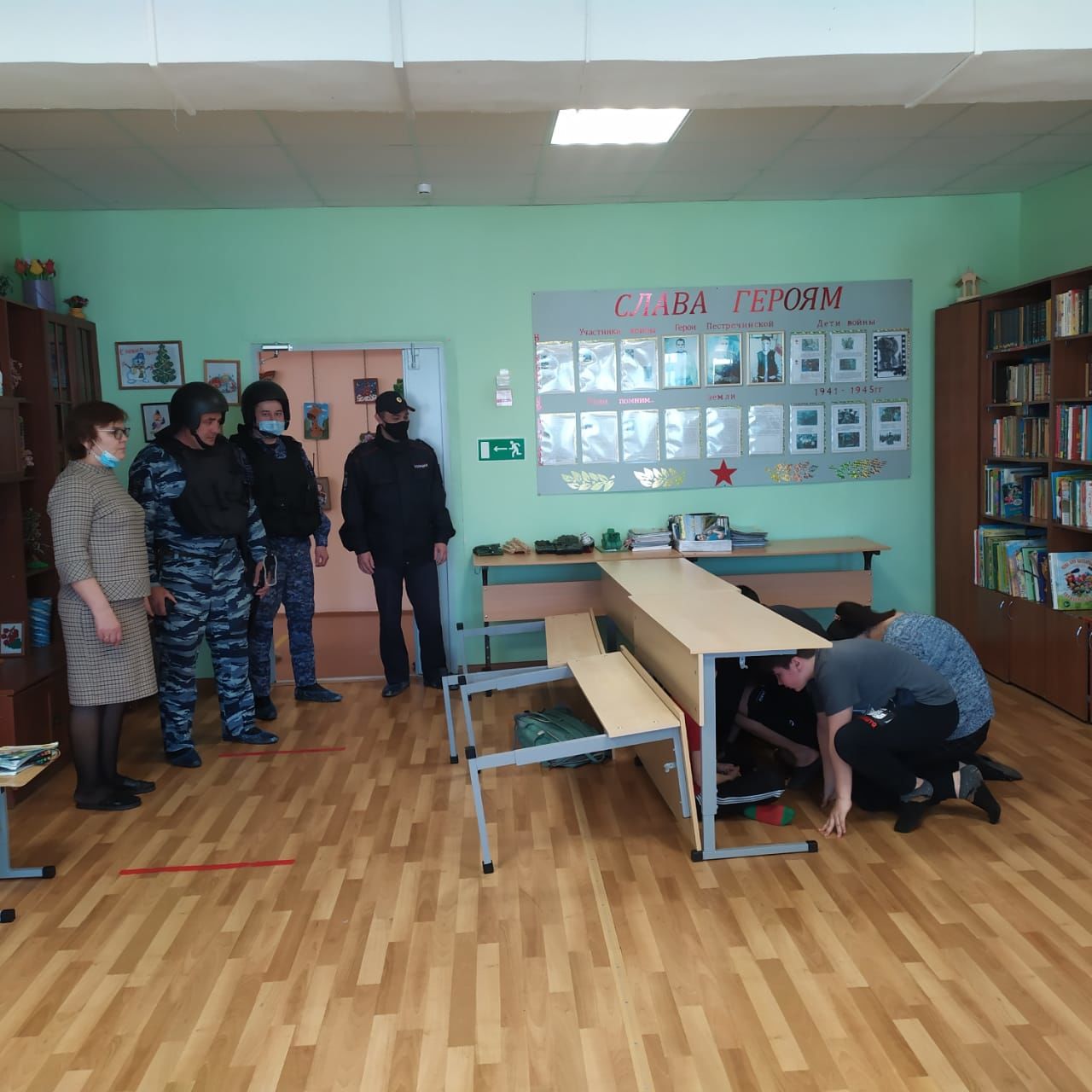 В пестречинском приюте «Шатлык» прошла учебная тренировка при вооруженном нападении
