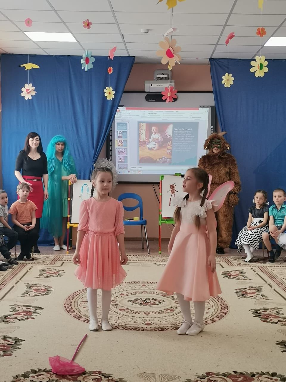 В пестречинском детском саду «Айгуль» отметили день рождения великого татарского поэта