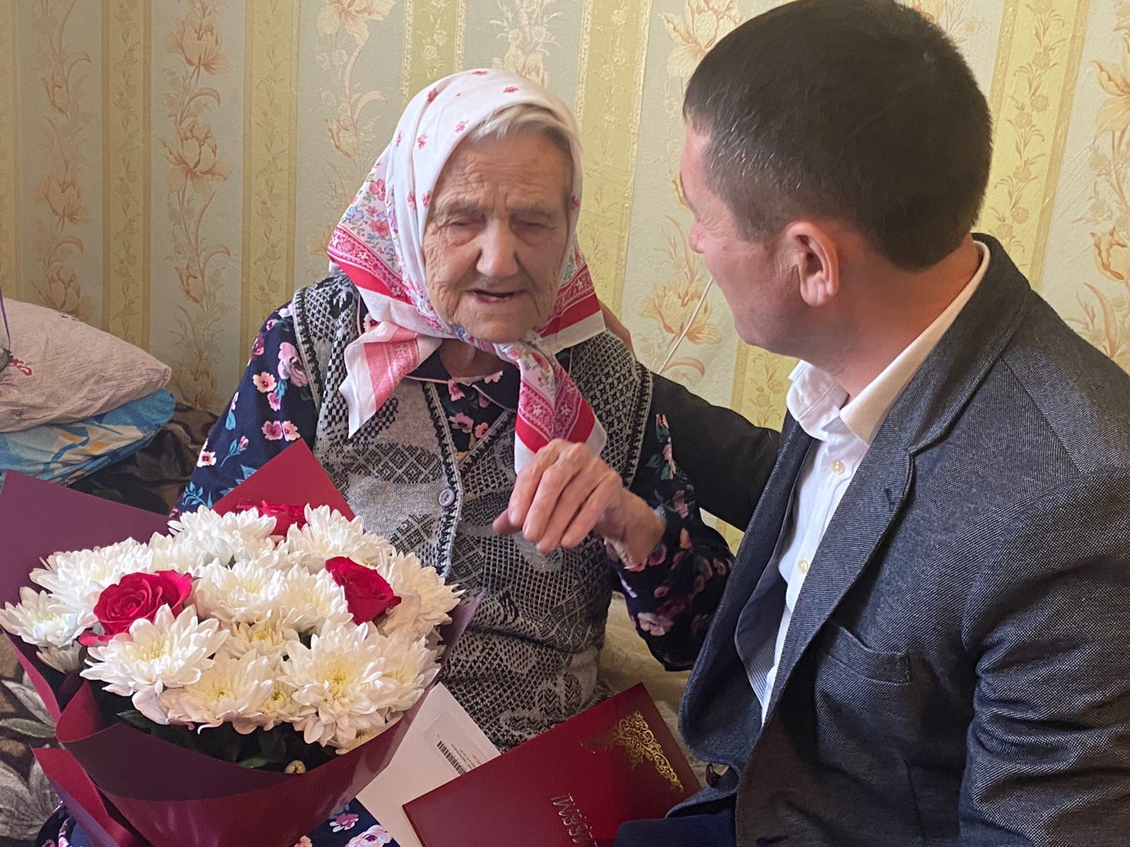 Труженице тыла из Пестрецов Марие Владимировой исполнилось 100 лет