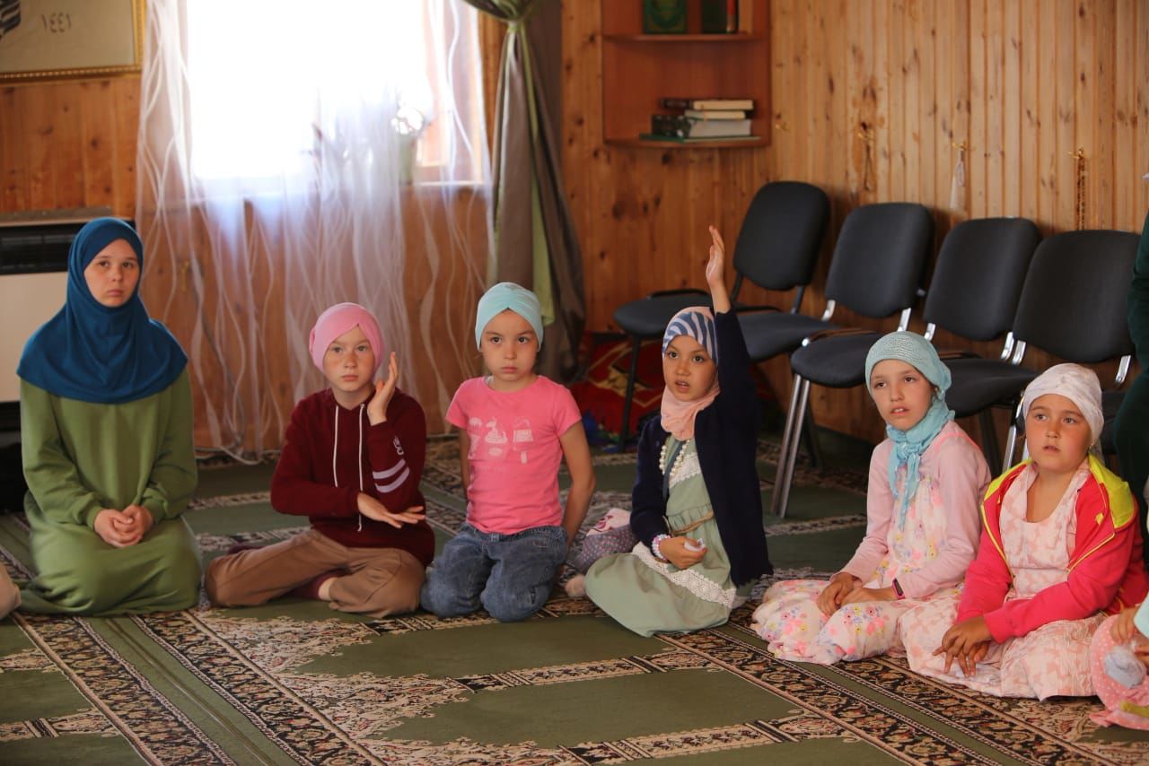 Пестречинские дети провели часть каникул в лагере при центральной мечети