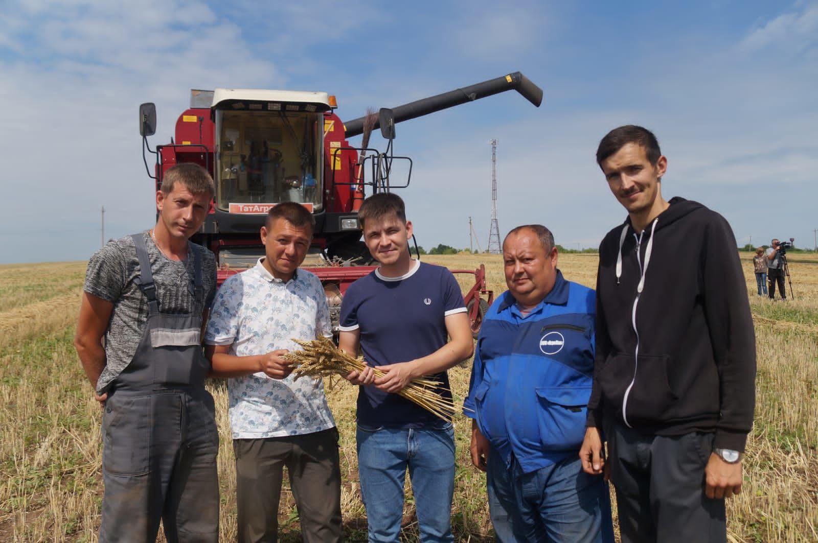В Пестречинском районе приступили к уборке зерновых культур