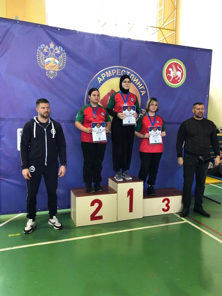 Пестречинцы стали чемпионами турнира по армспорту