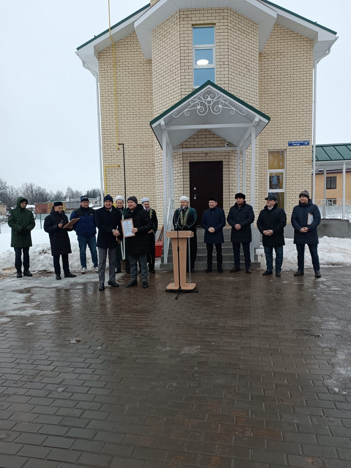 В Пестречинском районе состоялось открытие мечети