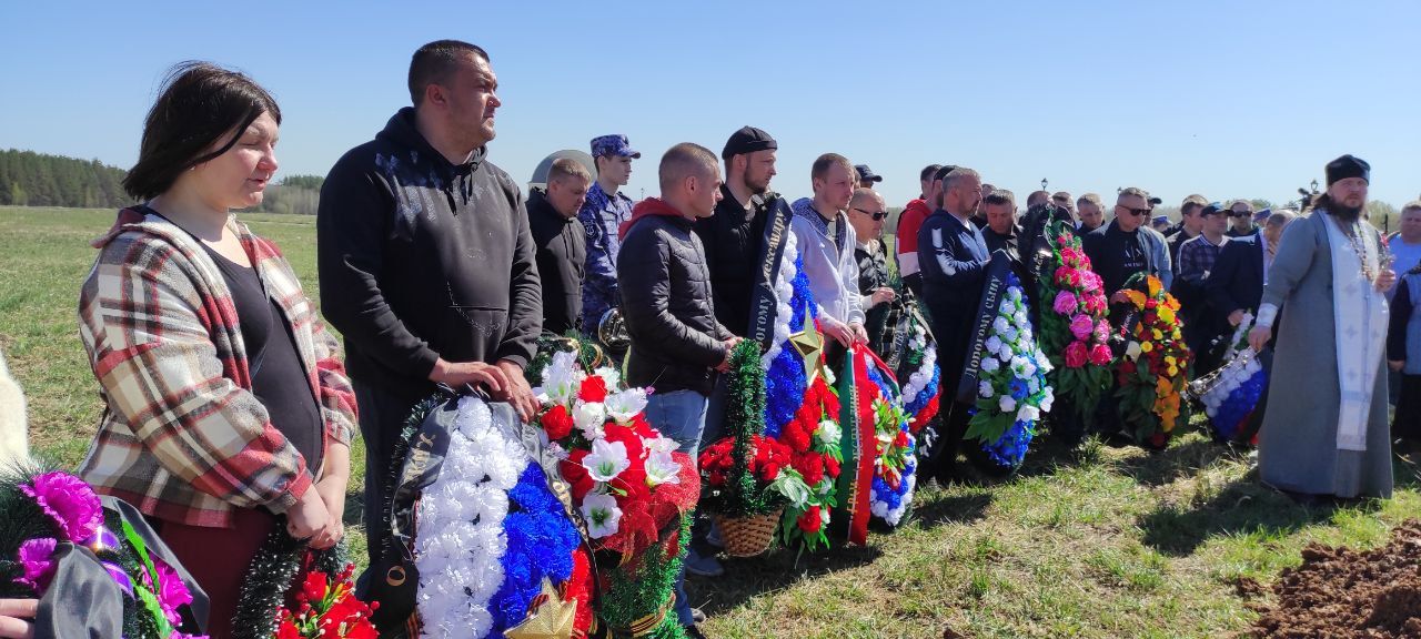 В селе Кощаково простились с погибшим в ходе специальной военной операции