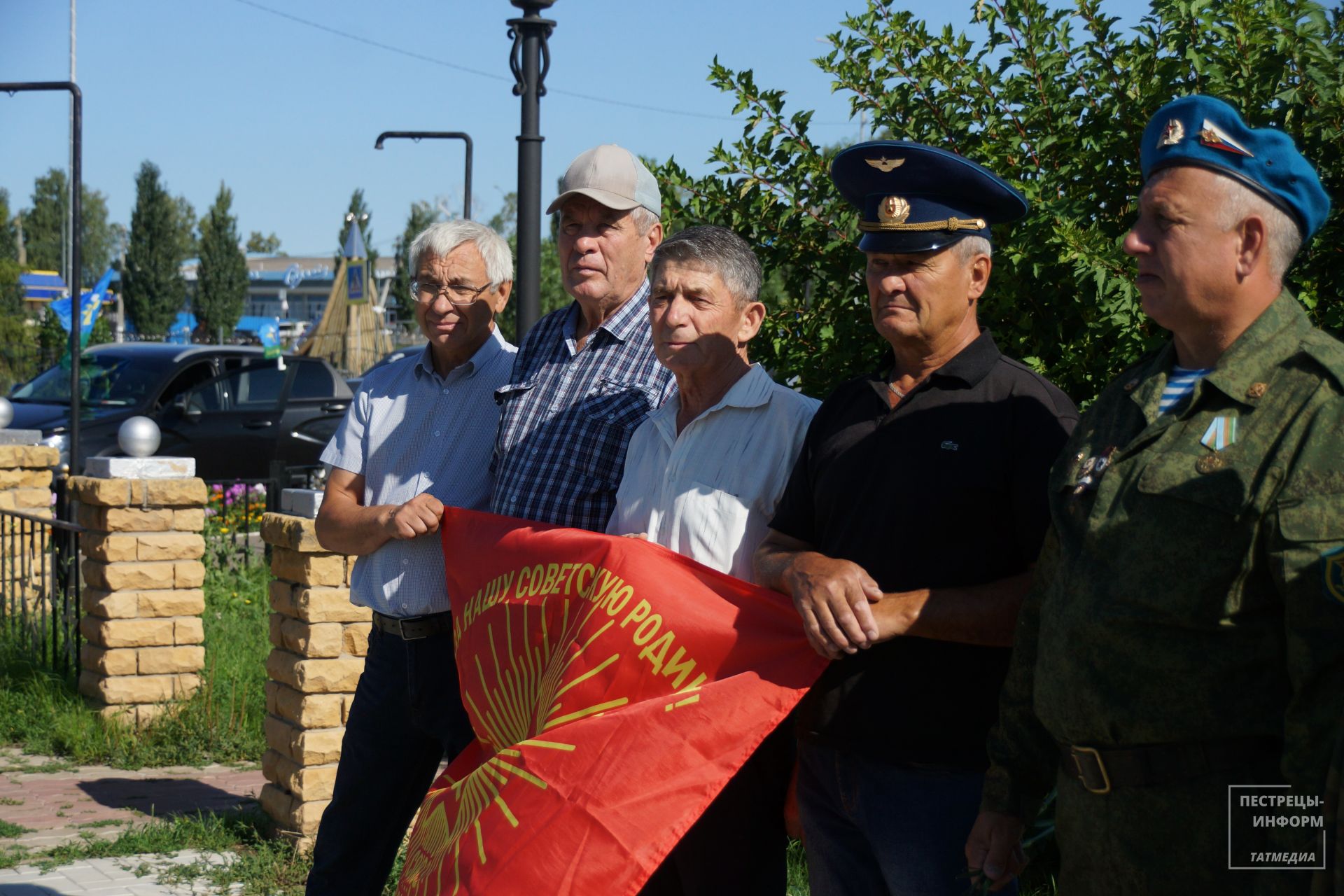 Пестречинские десантники отметили день ВДВ