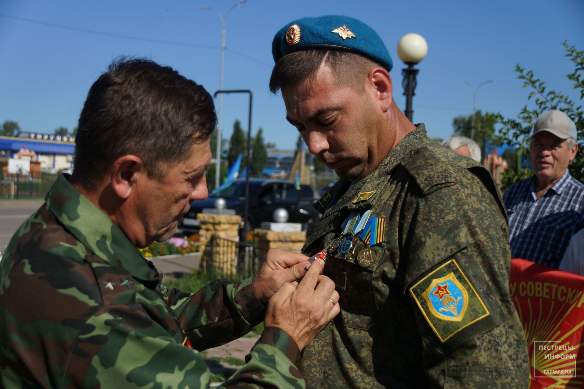 Пестречинские десантники отметили день ВДВ