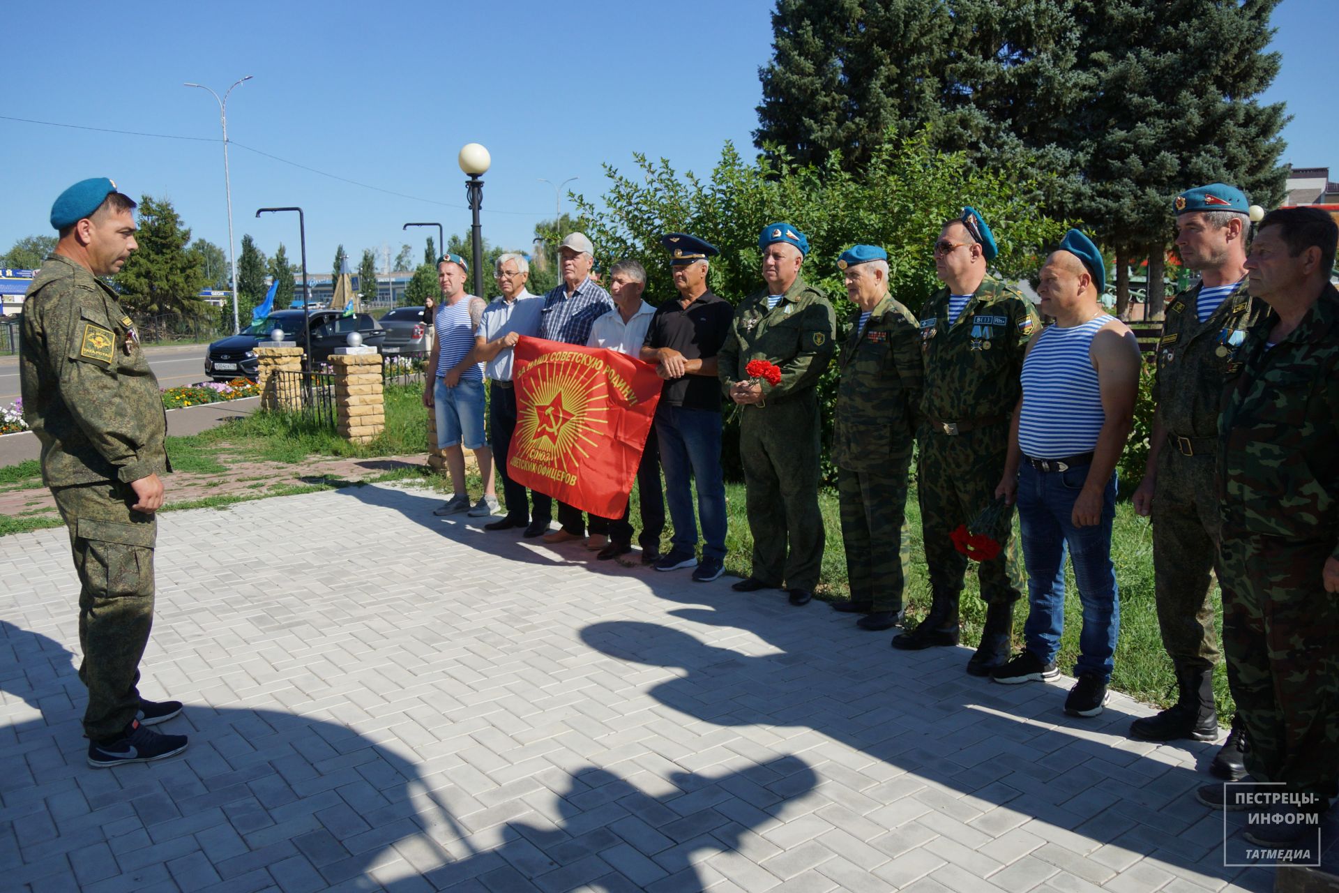 Пестречинские десантники отметили день ВДВ