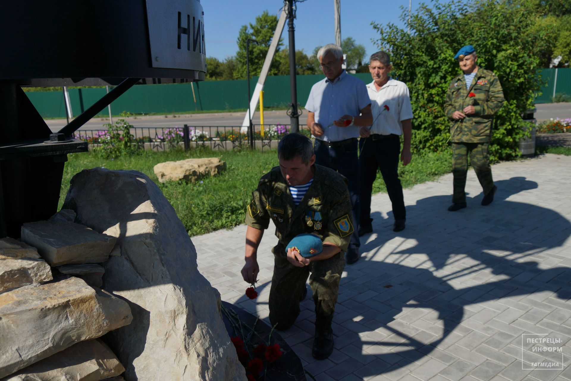 Пестречинские десантники отметили день ВДВ