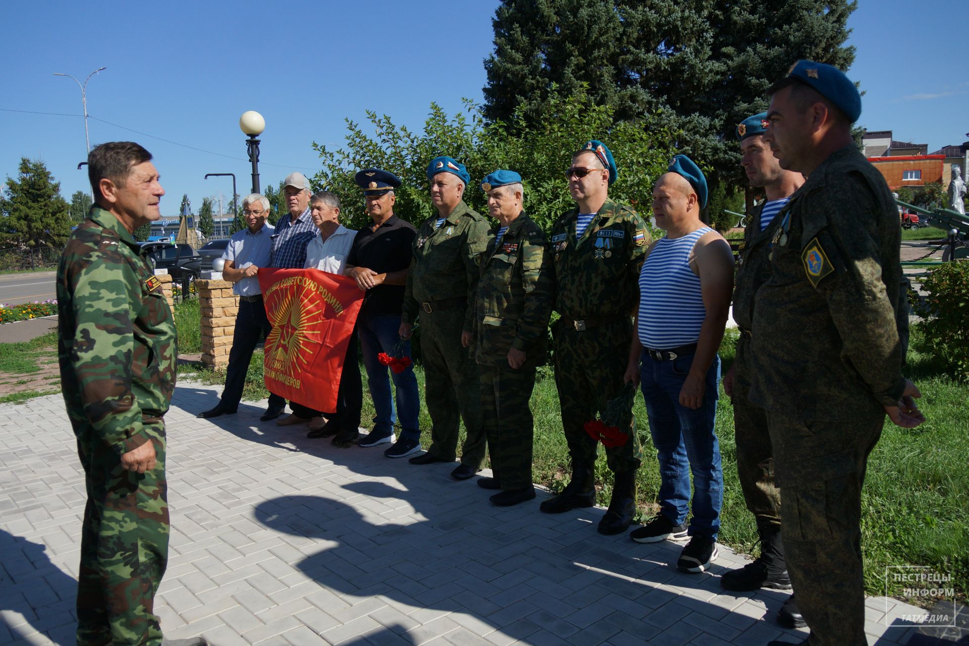 Пестречинские десантники отметили день ВДВ