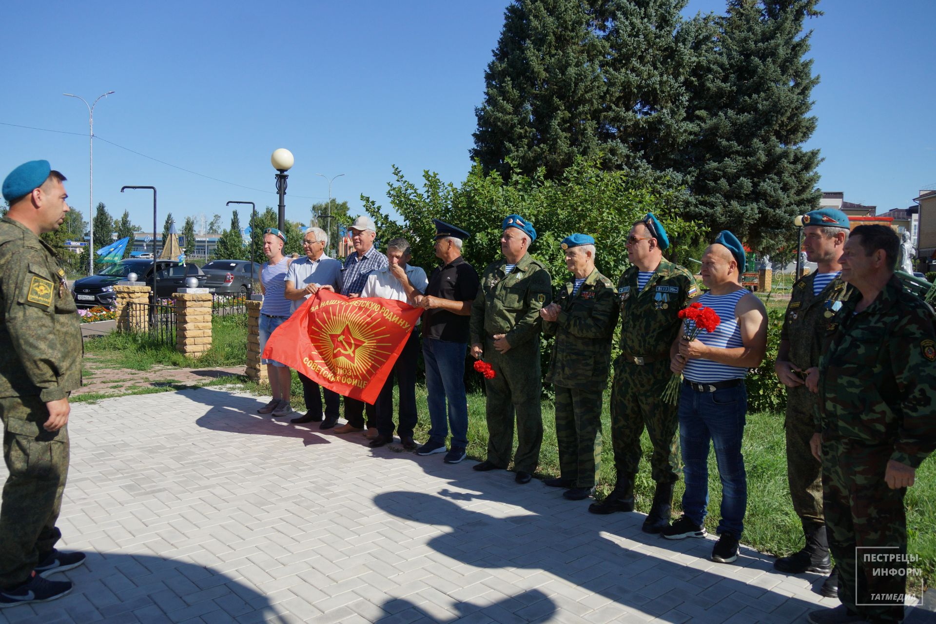 Пестречинские десантники отметили день ВДВ