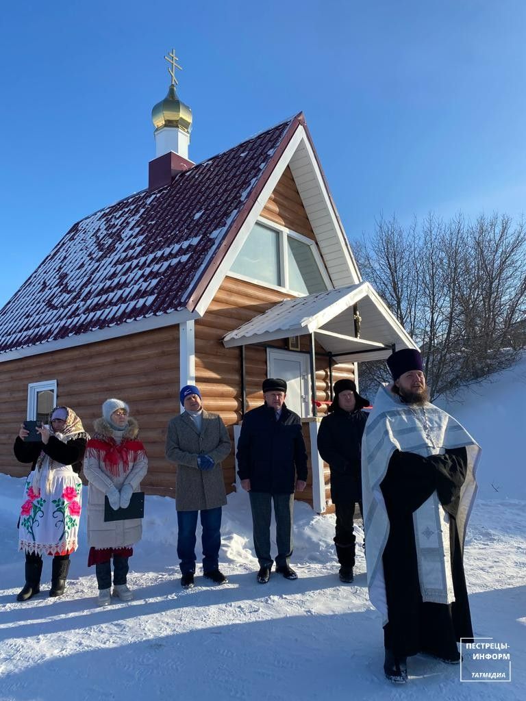 В селе Ковали Пестречинского района открыли часовню с купелью