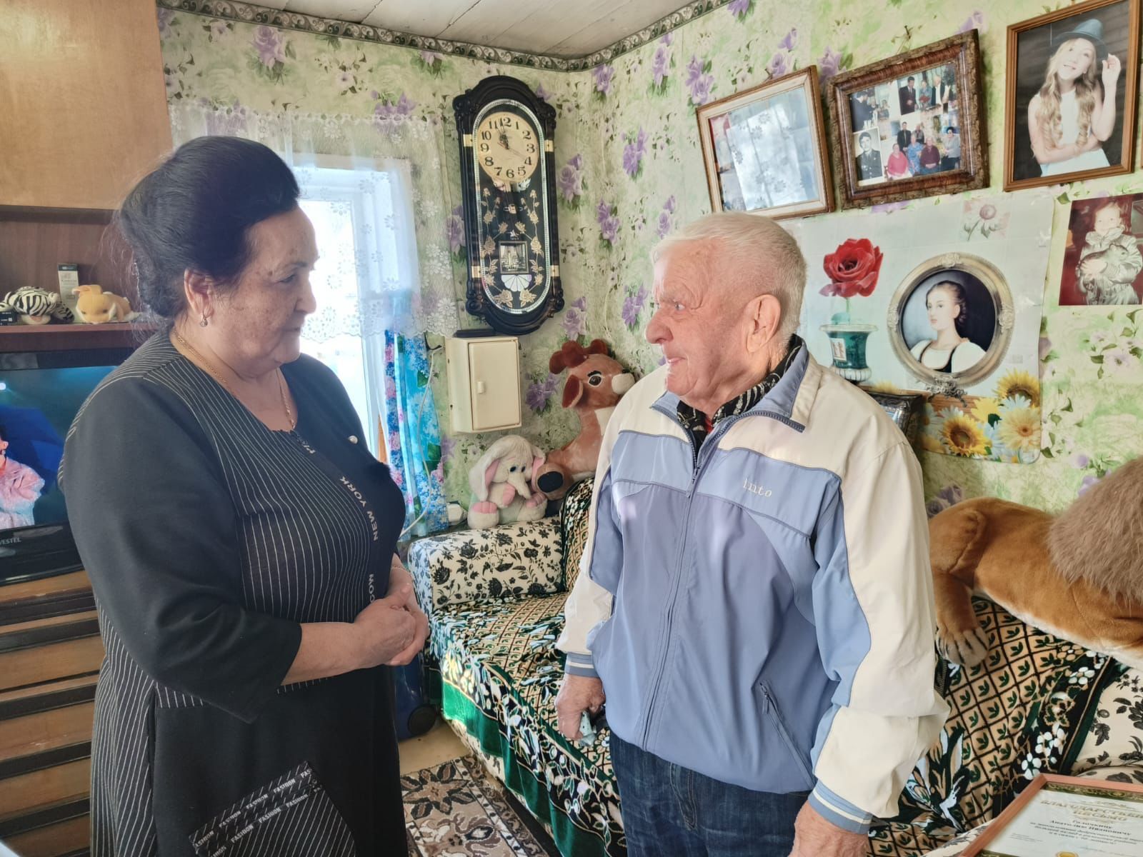 90 лет исполнилось ветерану труда из деревни Бутырки