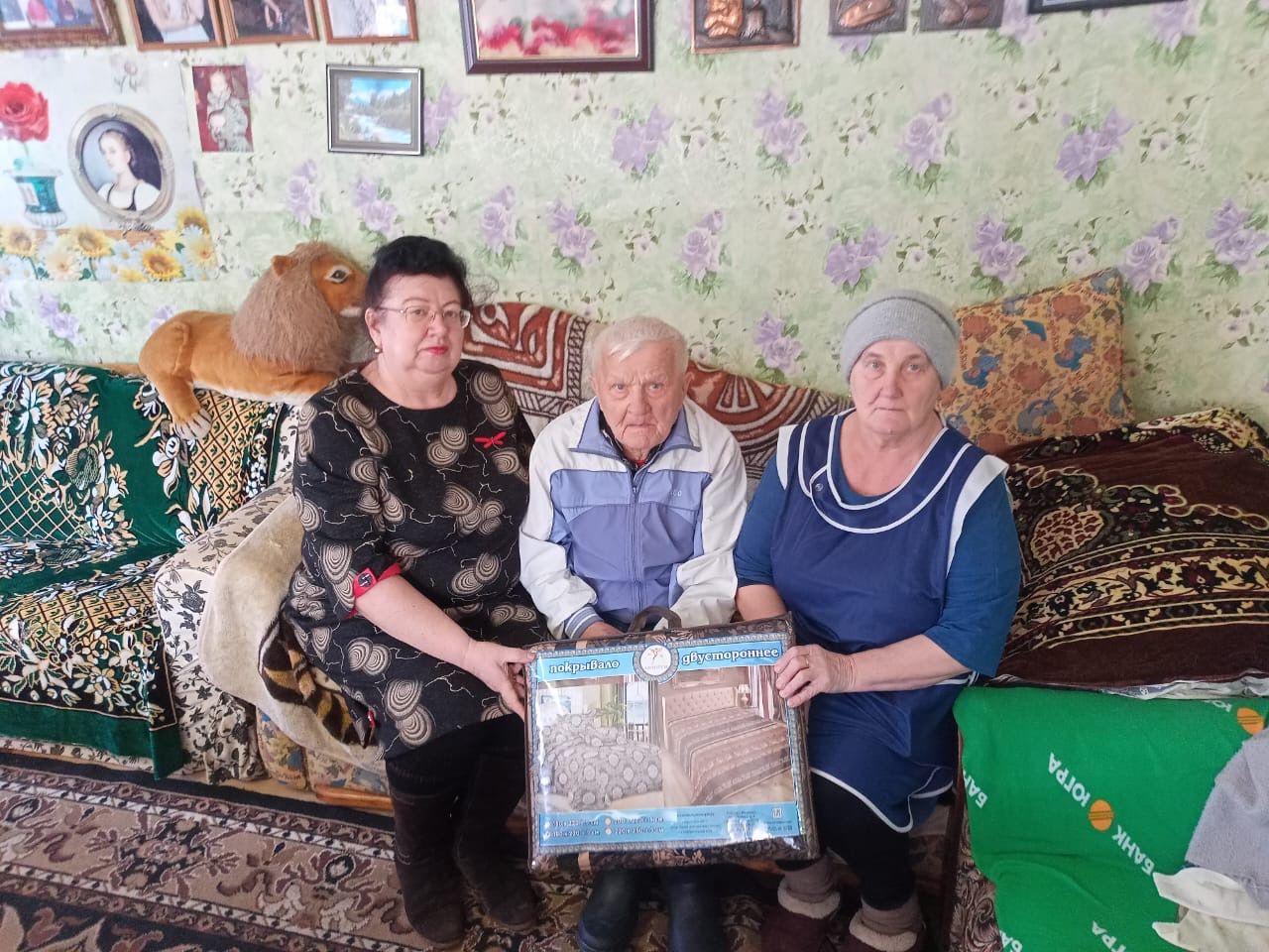 90 лет исполнилось ветерану труда из деревни Бутырки