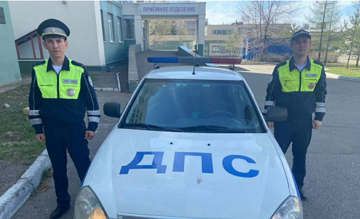 Пестречинские автоинспекторы доставили в больницу пенсионера, нуждавшегося в срочной медпомощи