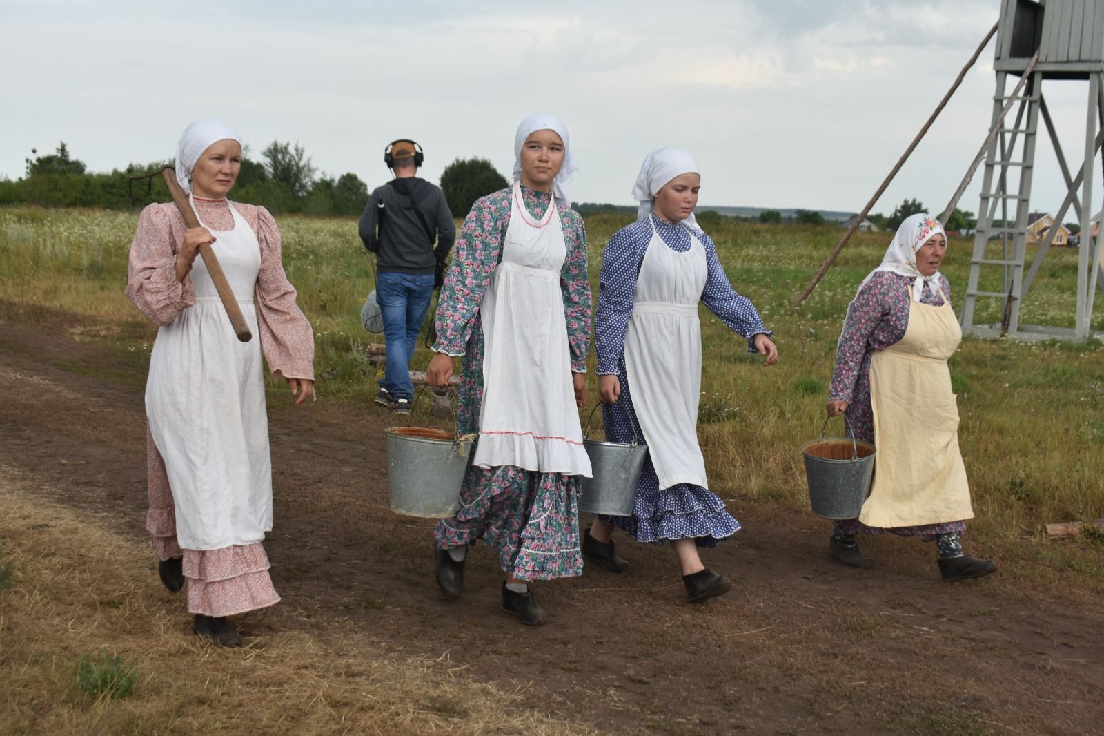В Пестречинском районе снимают сериал