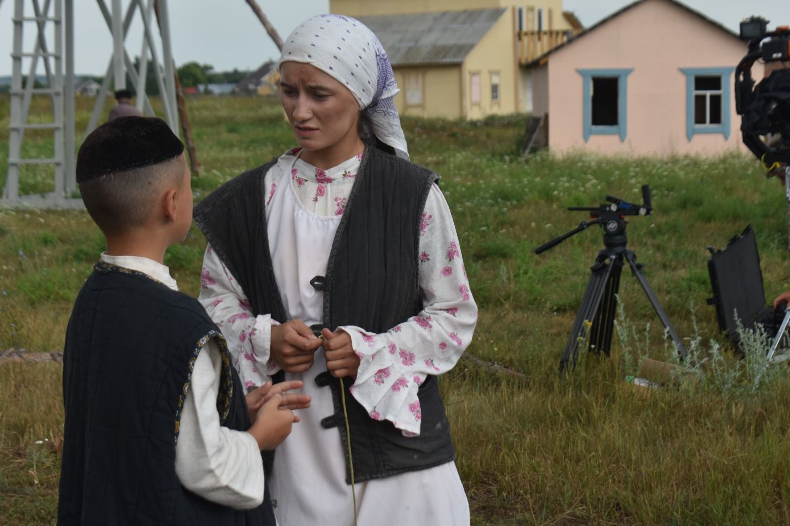 В Пестречинском районе снимают сериал