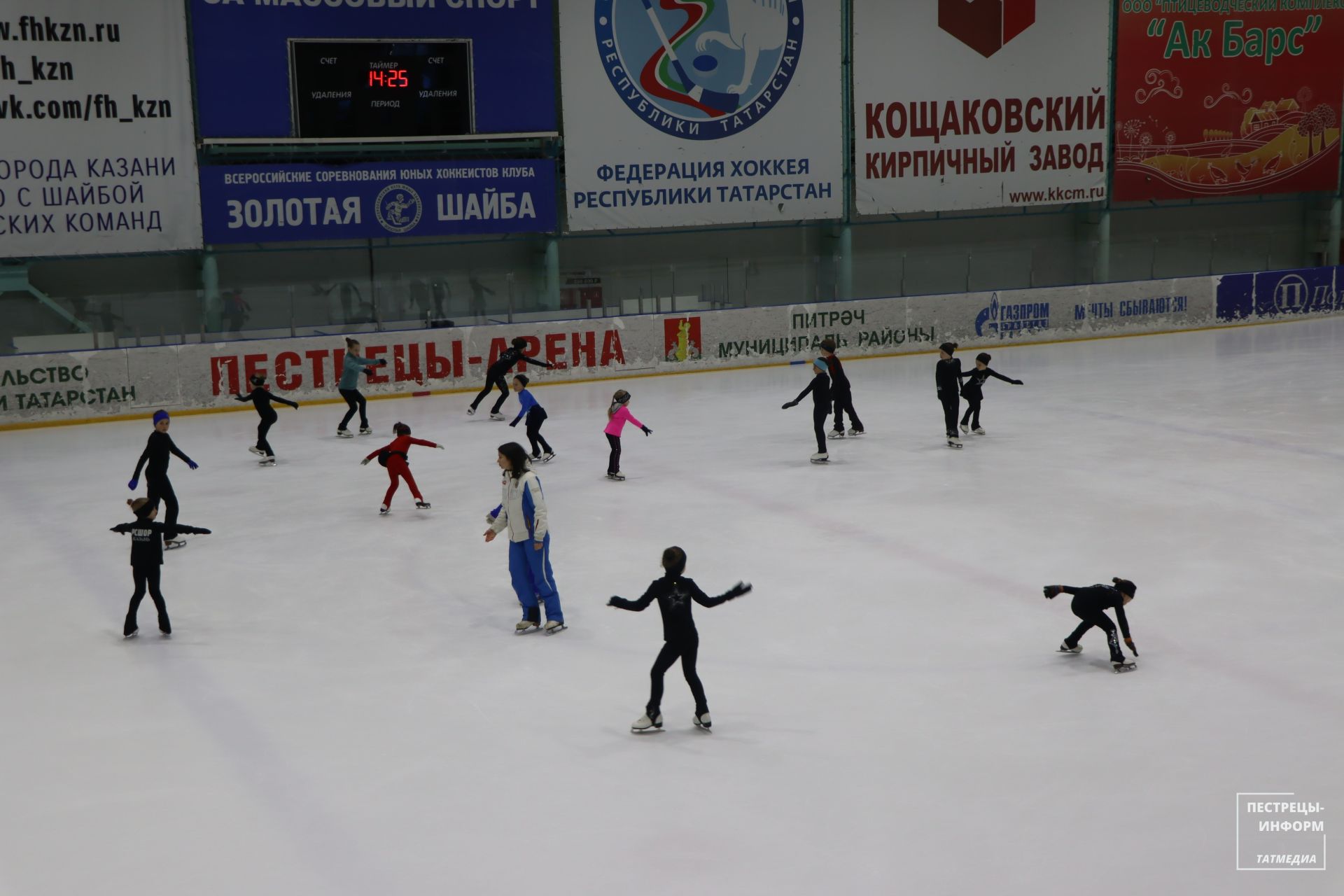 В Пестрецах работает школа фигурного катания