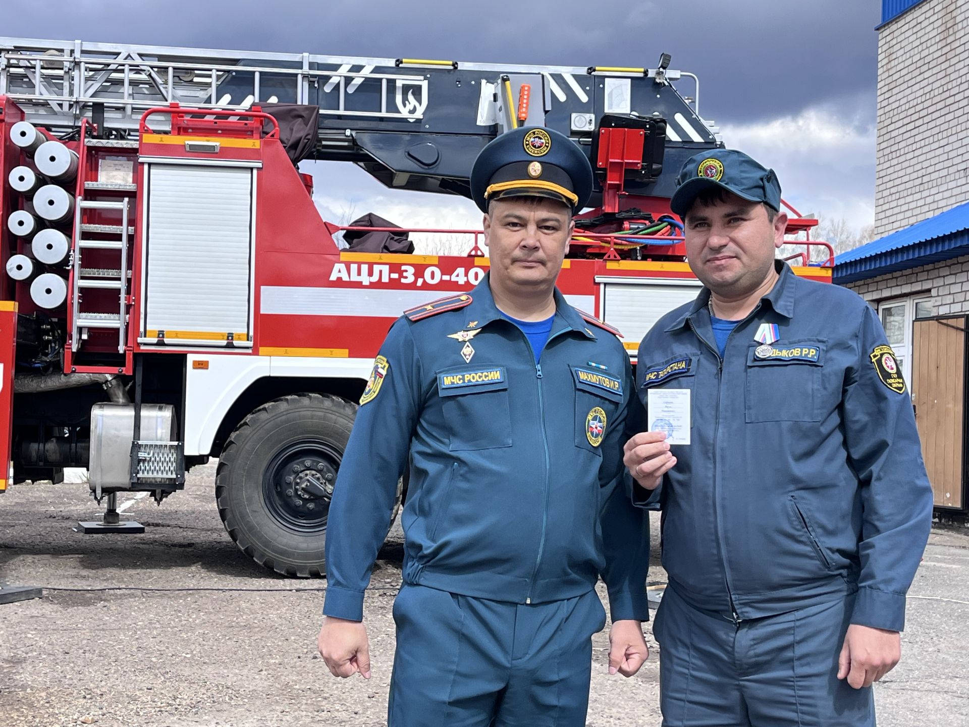 В Пестречинском районе отметили День пожарной охраны
