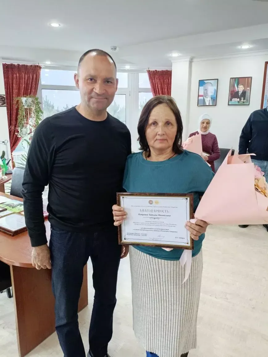 Наградили сотрудников предприятия «Ак барс Пестрецы»