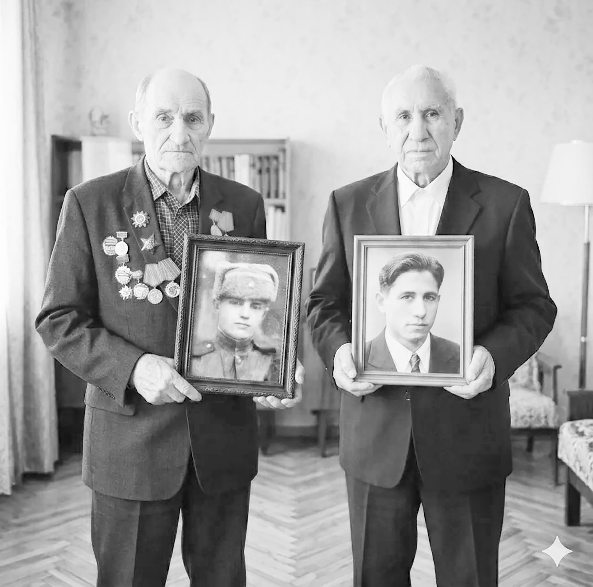 В Пестречинском районе живут два ветерана войны