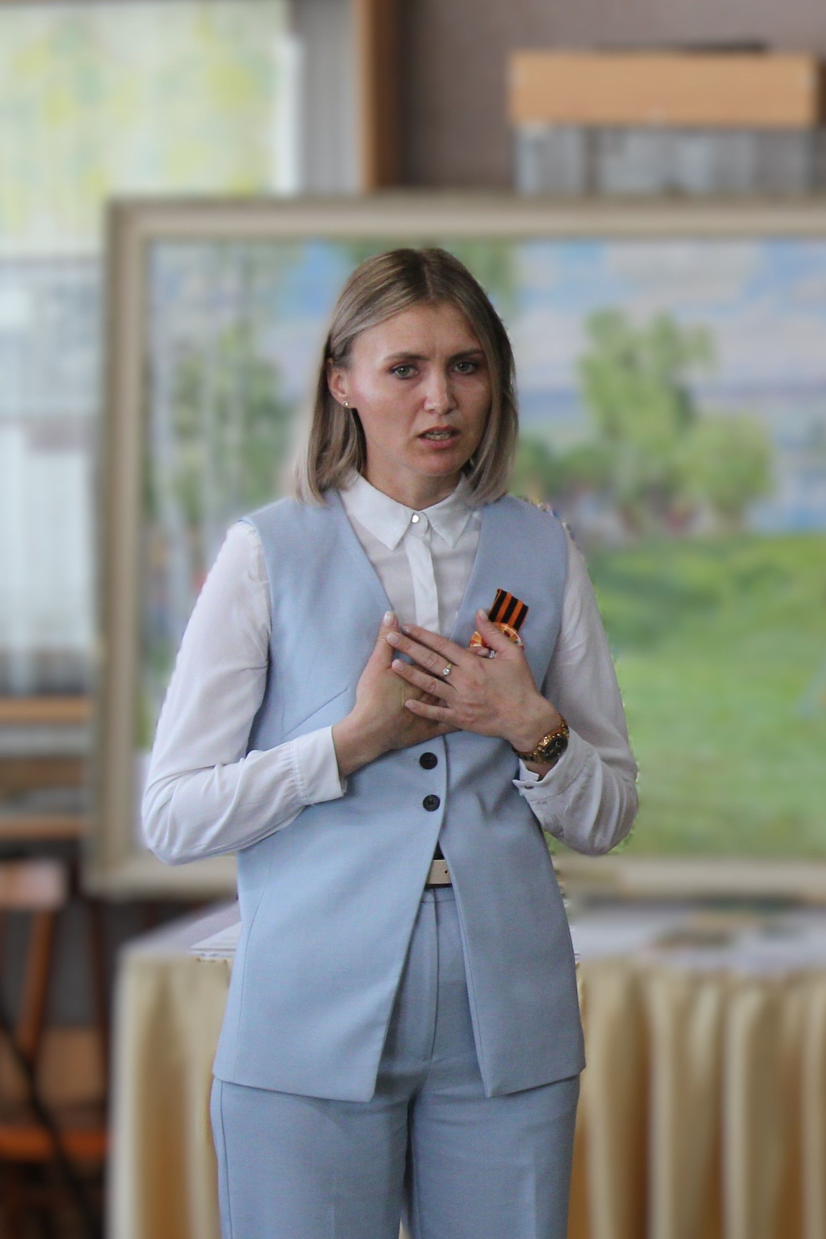 В Пестречинском музее прошел Урок мужества