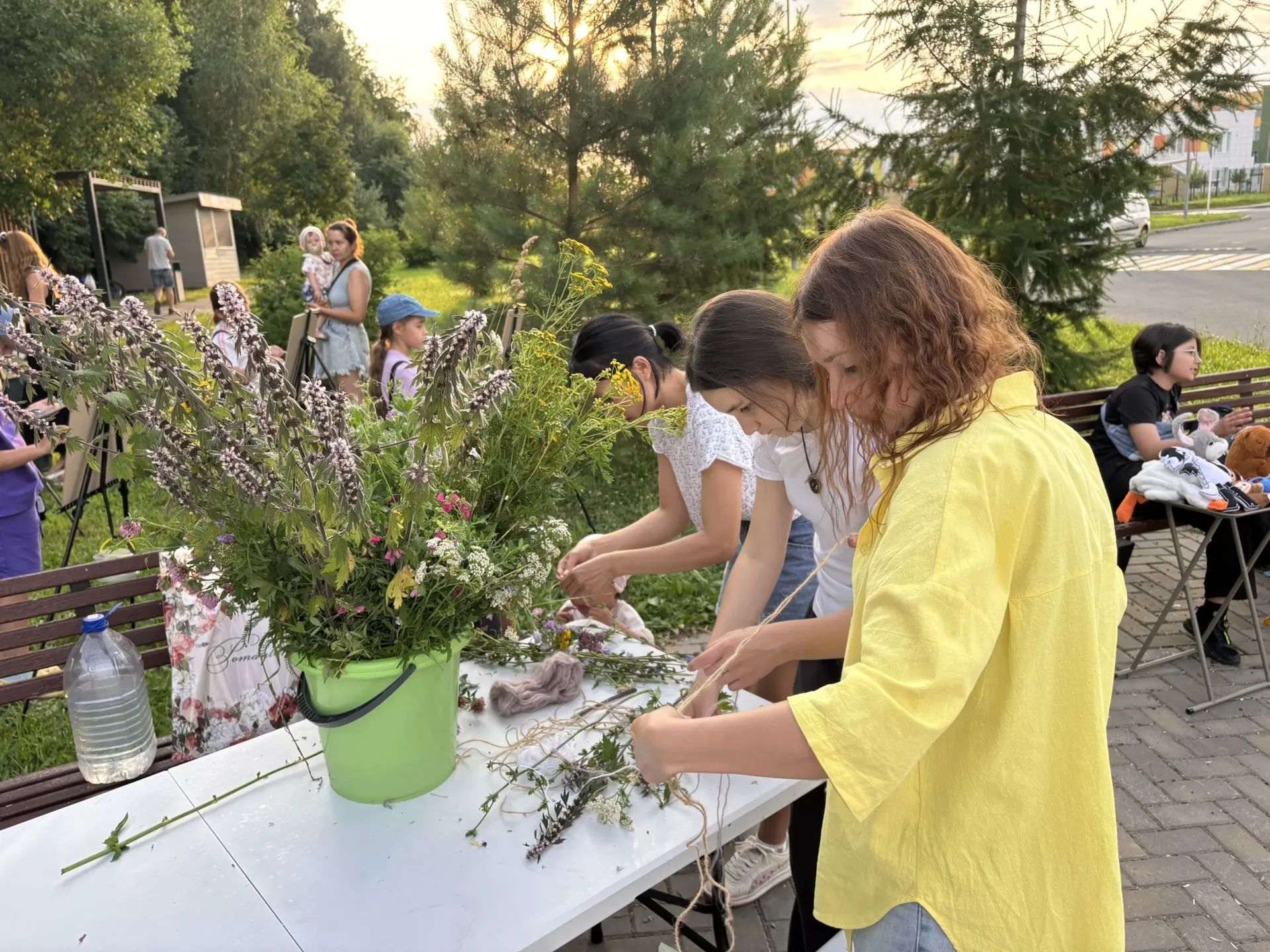 Инициативные жители провели праздник в ЖК «Царево»