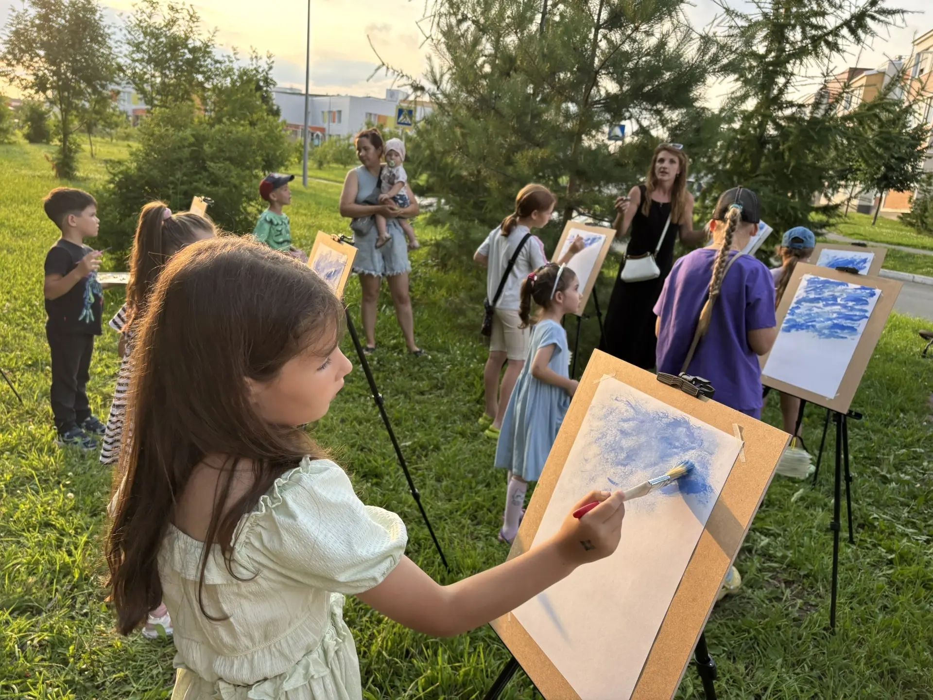 Инициативные жители провели праздник в ЖК «Царево»