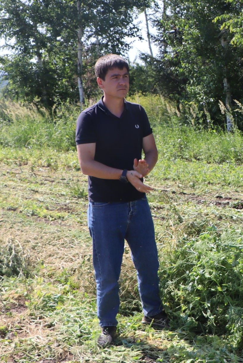 «Агролак-К» начал заготовку сеннажа в Кулаево
