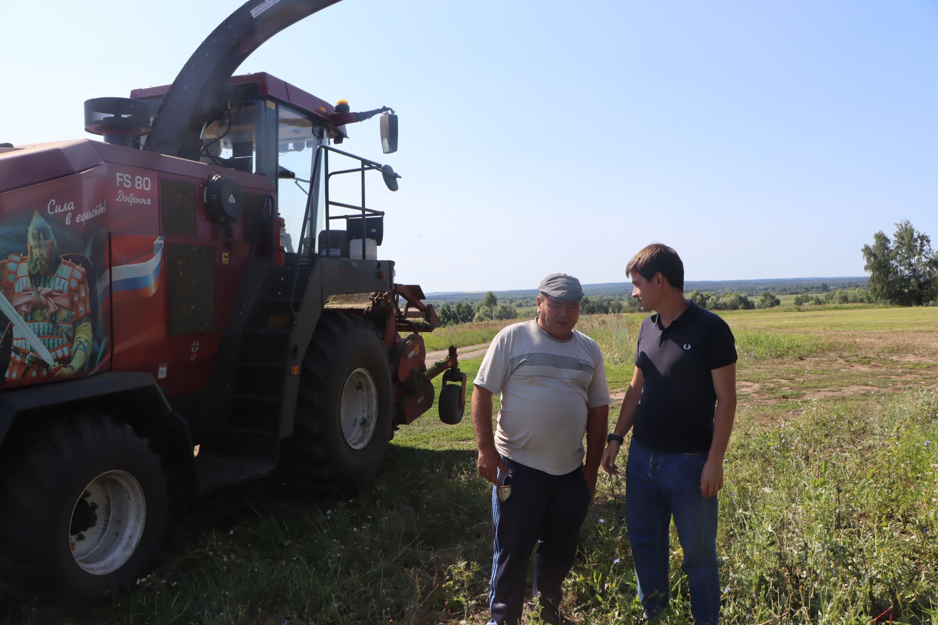 «Агролак-К» начал заготовку сеннажа в Кулаево