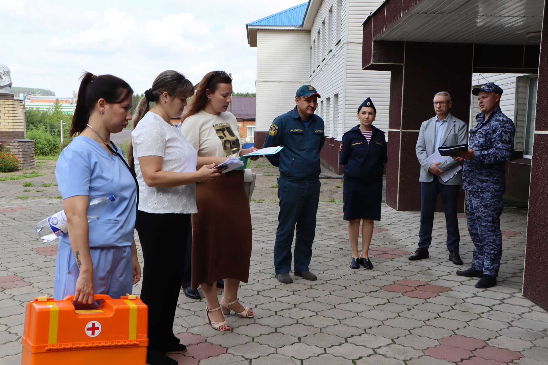 «Удовлетворительно»: на такую оценку прошли учения в Ленино-Кокушкино