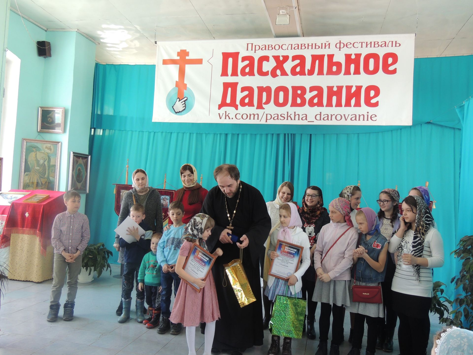В Пестрецах прошел православный фестиваль «Пасхальное дарование»