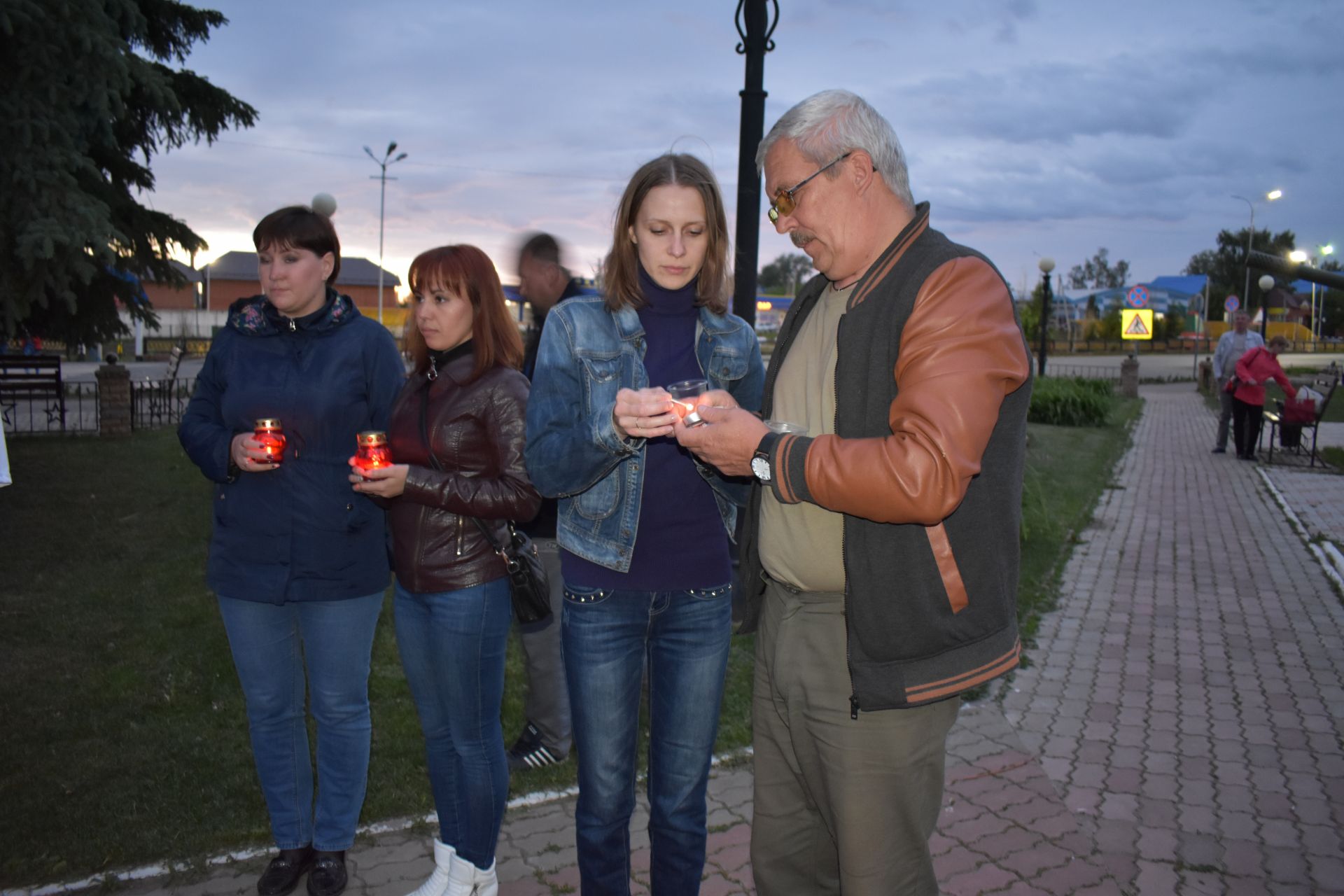 В Пестрецах прошла акция «Свеча памяти»