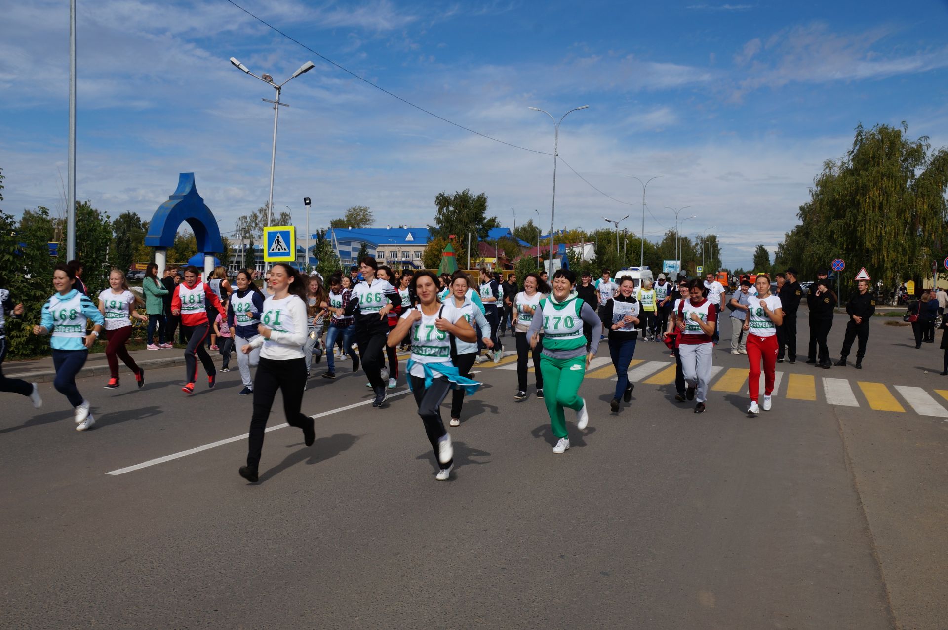 В Пестрецах прошел Всероссийский день бега «Кросс наций – 2018».
