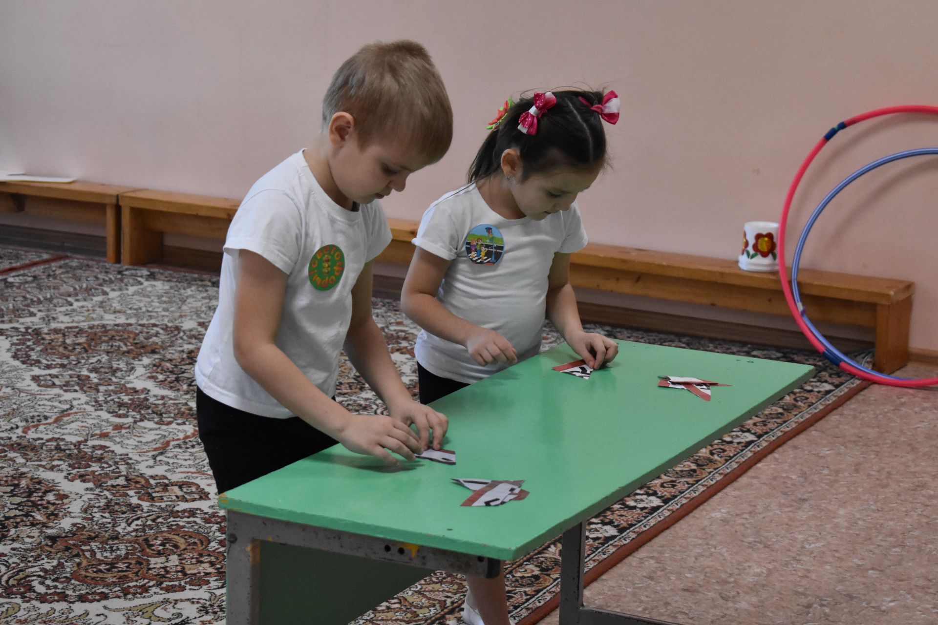 Акция памяти жертв ДТП в детском саду «Айгуль»