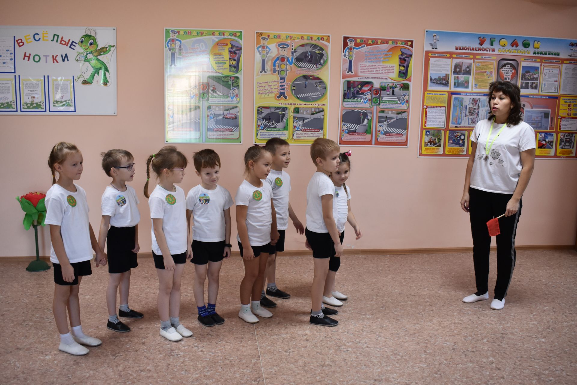 Акция памяти жертв ДТП в детском саду «Айгуль»