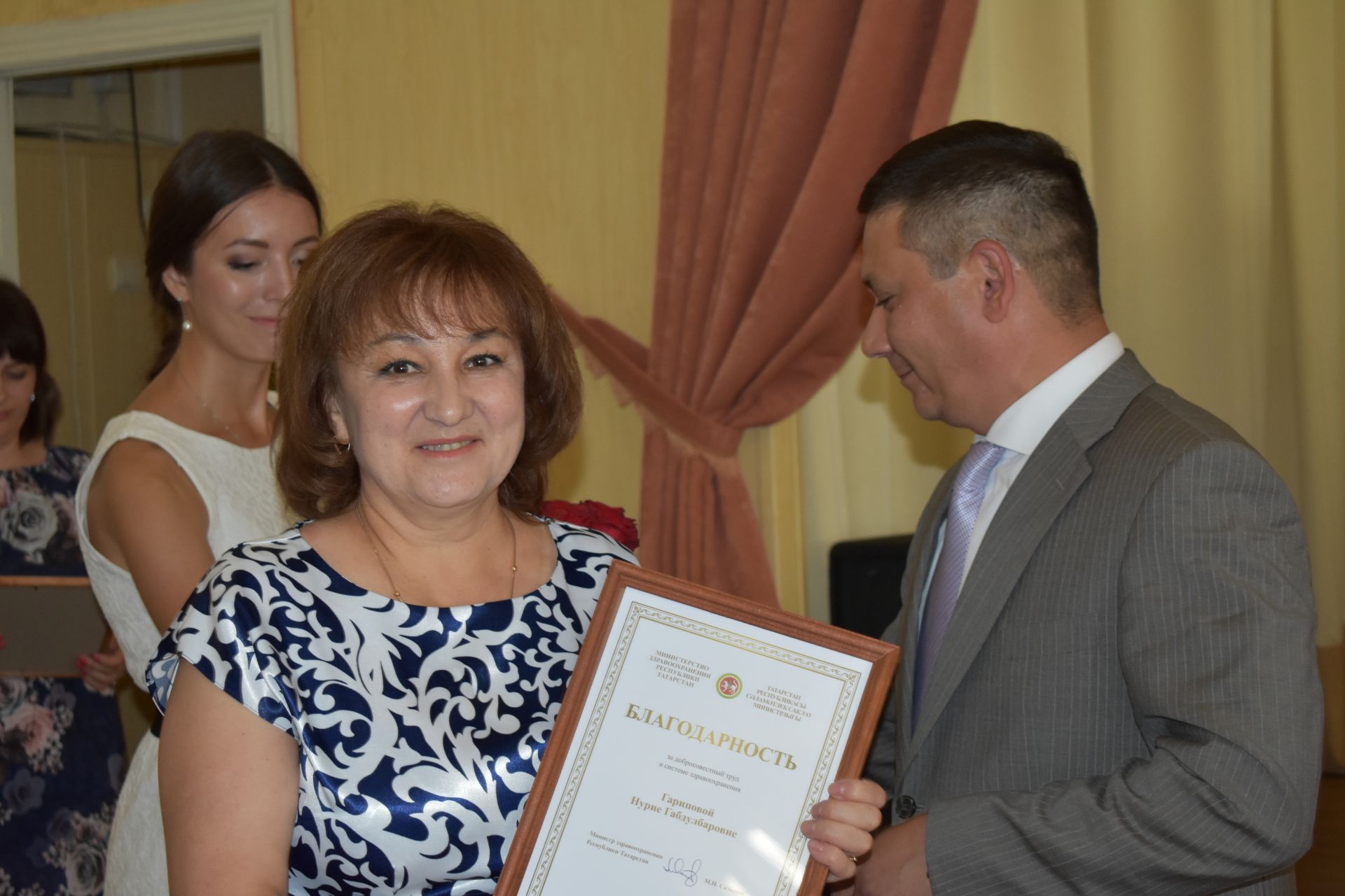 Торжественное награждение ведущих медиков Пестречинского района