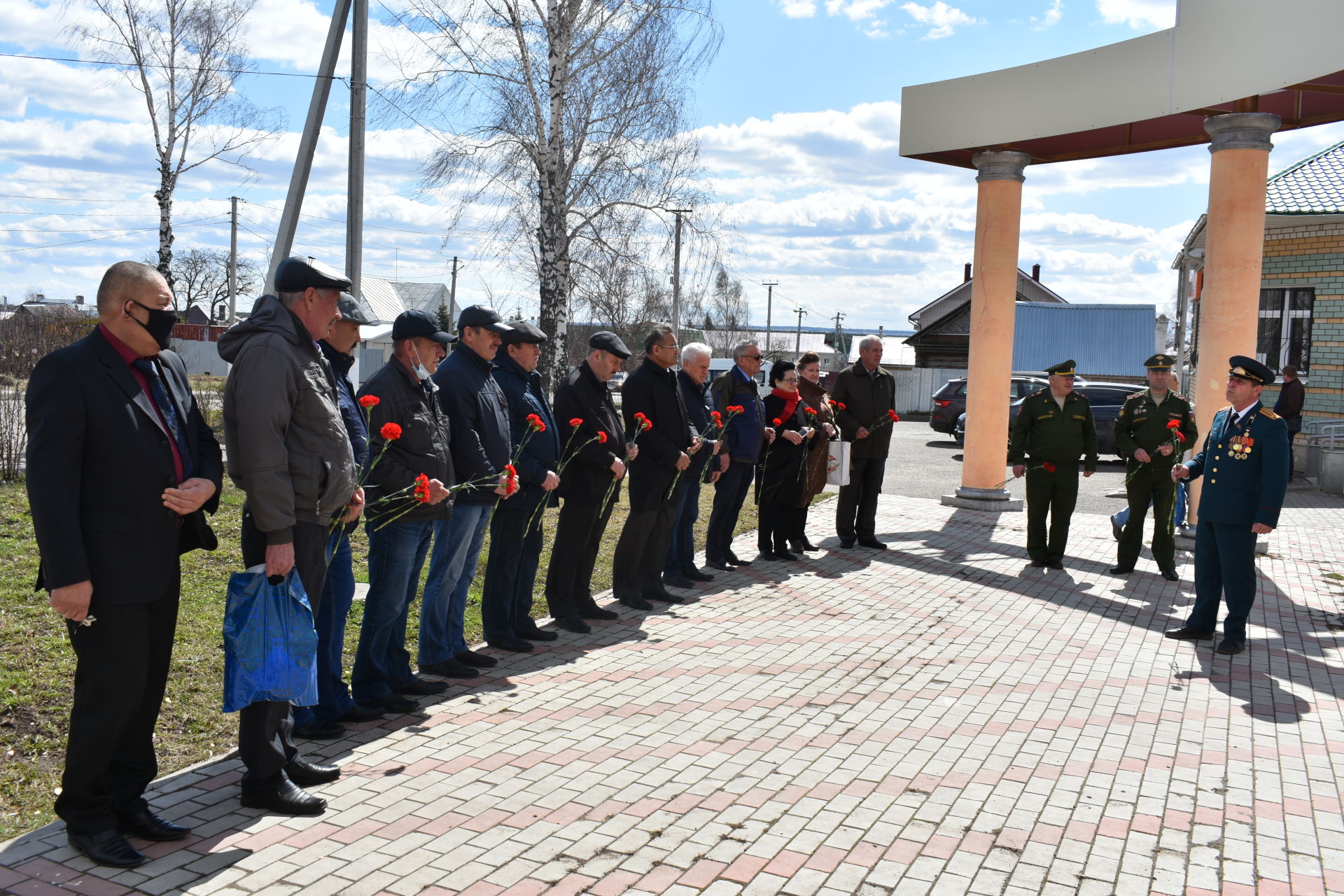 В селе Пестрецы прошёл митинг с участием чернобольцев