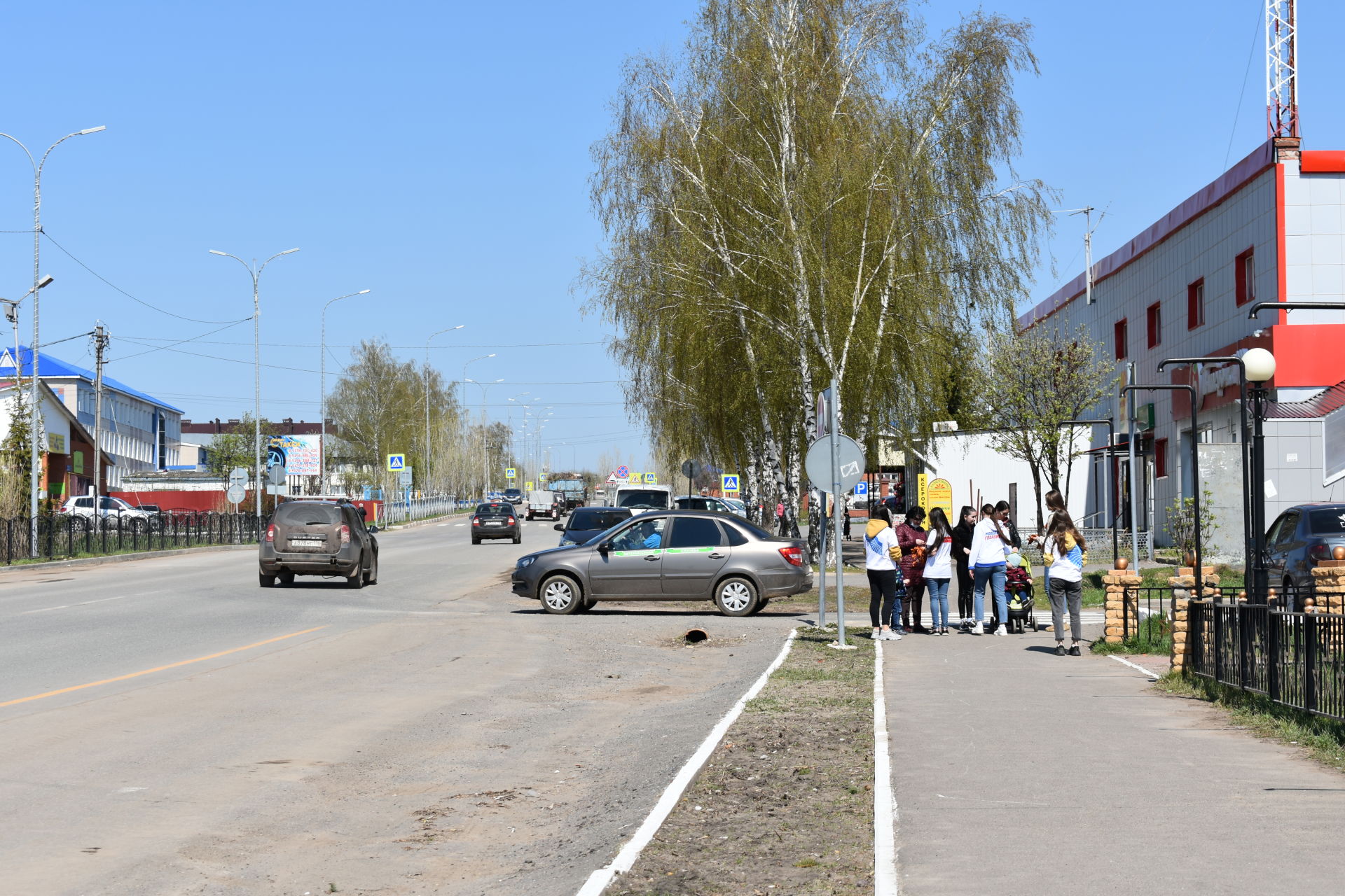 В Пестречинском районе продолжается акция «Георгиевская ленточка»